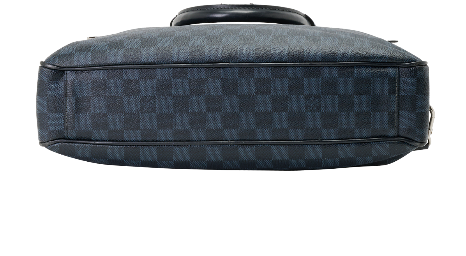 Port Document Bag, &pound;695, Handbags, Black/Grey, Canvas, Top view